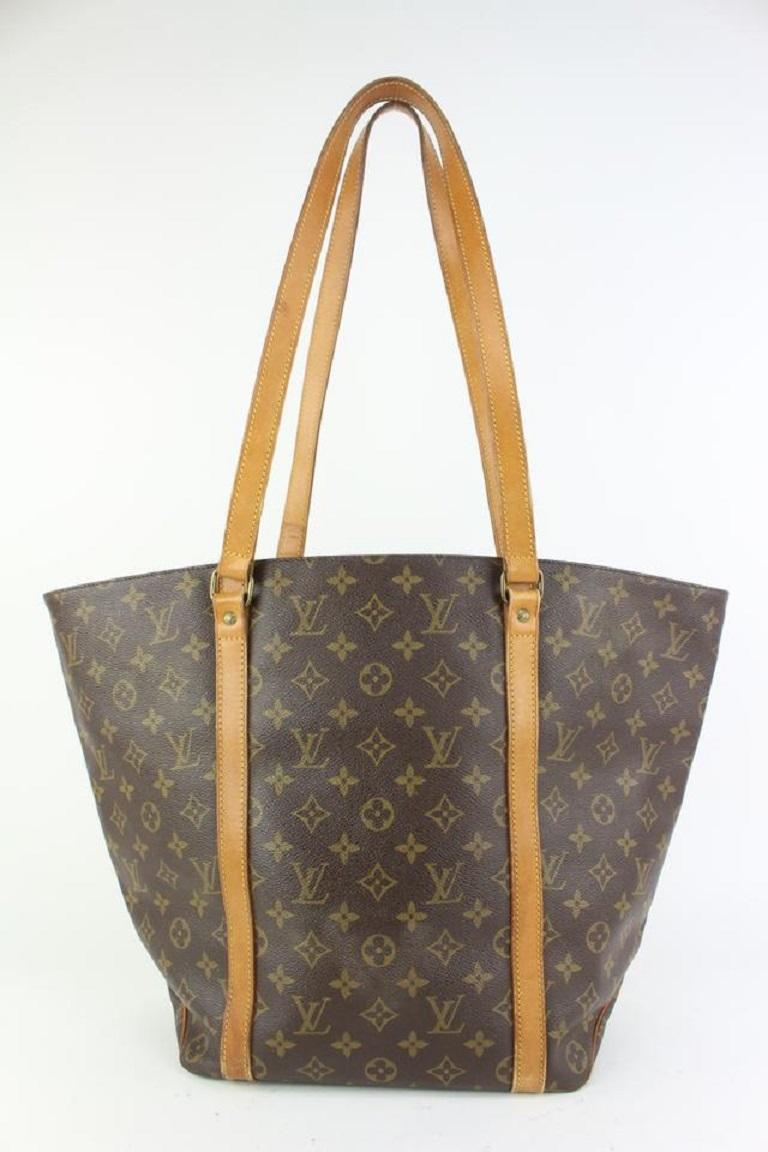 Women's Louis Vuitton Monogram Sac Shopping Tote bag 99lv71