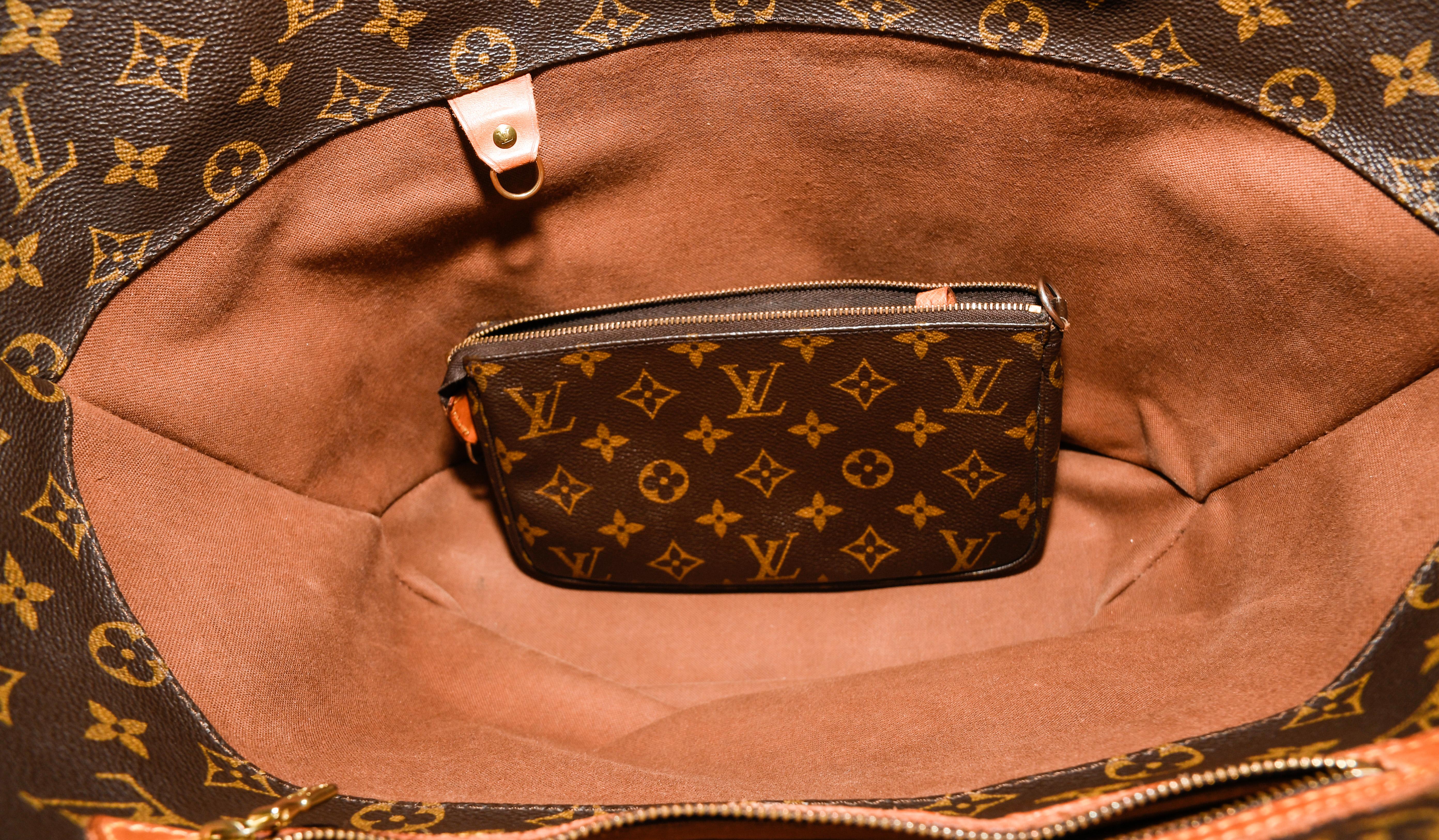 Louis Vuitton Monogram Sac Shopping Tote Bag  3