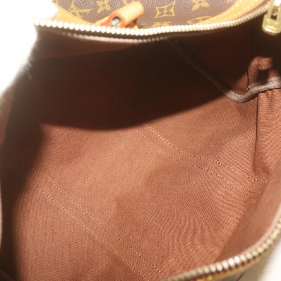 Louis Vuitton Monogram Sac Souple 35 Boston Bag Speedy 862863 In Good Condition In Dix hills, NY