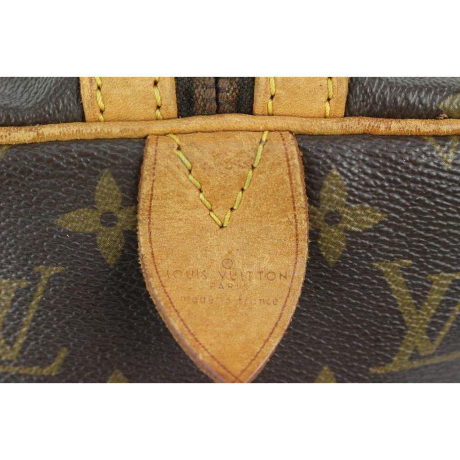 Sac Souple Boston Tasche von Louis Vuitton mit Monogramm 910lv6 (Braun) im Angebot
