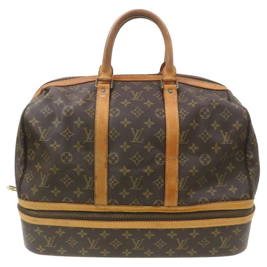 Louis Vuitton, Bags, Authentic Louis Vuitton Travel Bag Sacsport Monogram Used  Lv Handbag Vintage