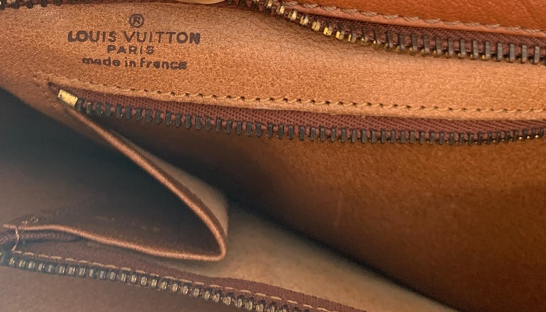 LOUIS VUITTON MONOGRAM SAC WEEKEND PM Tote Bag Handbag #8 Rise-on