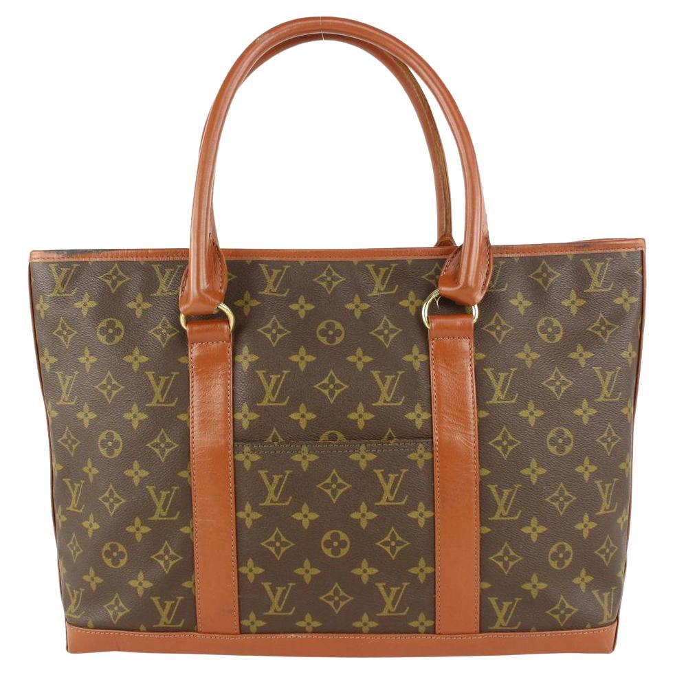 Louis Vuitton Monogram Sac Weekend PM Zip Tote Bag 1015lv55