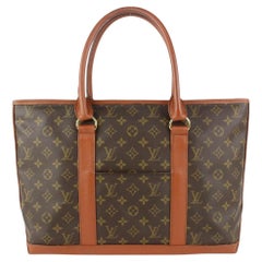 Vintage Louis Vuitton Monogram Sac Weekend PM Zip Tote Bag 104lv42
