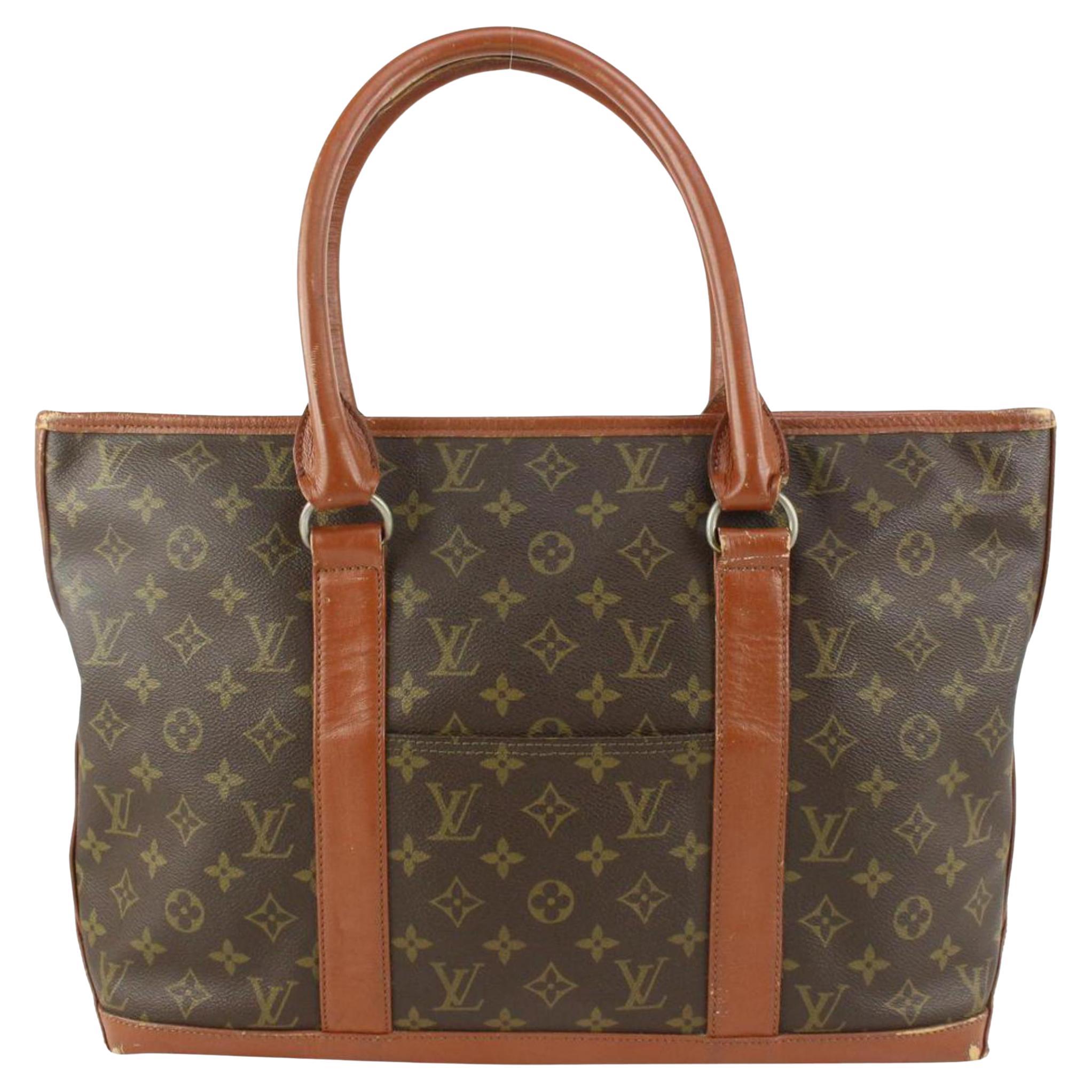 Louis Vuitton Monogram Sac Weekend PM Zip Tote bag 1119lv50 For Sale