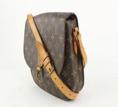 Louis Vuitton Monogram Saint Cloud GM Crossbody Flap Bag 920lv37