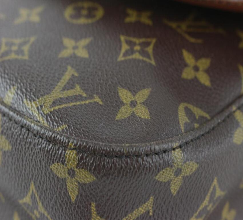 Louis Vuitton Monogram Saint Cloud GM Crossbody Flap Bag 920lv37 1