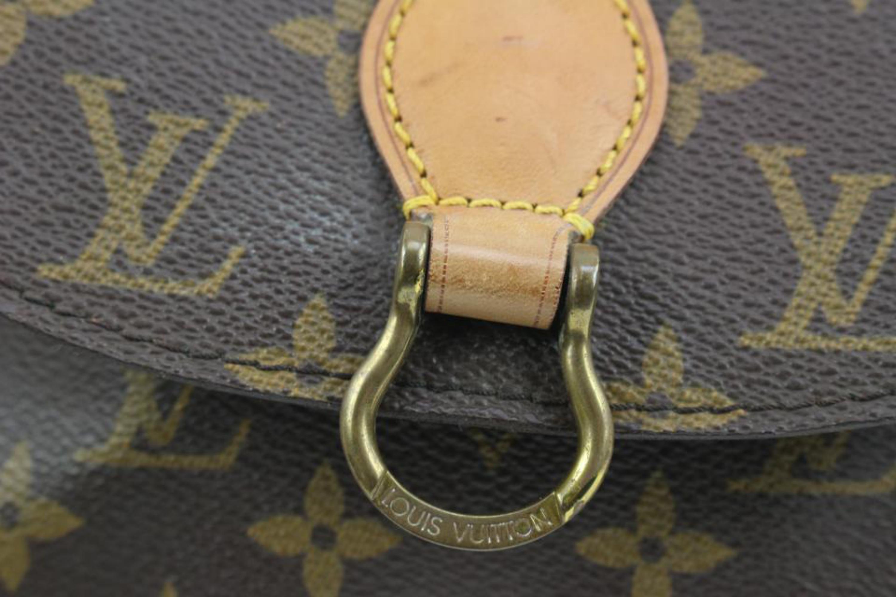 Louis Vuitton Monogram Saint Cloud PM Crossbody Bag s215lv95 1