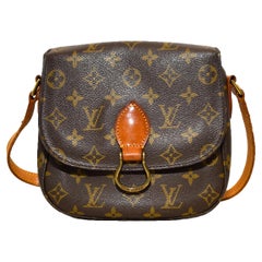 Louis Vuitton Monogram Saint Cloud Schulter-/Crossover-Tasche