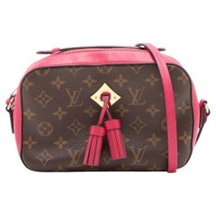 Louis Vuitton Monogram Saintonge Brown x Pink