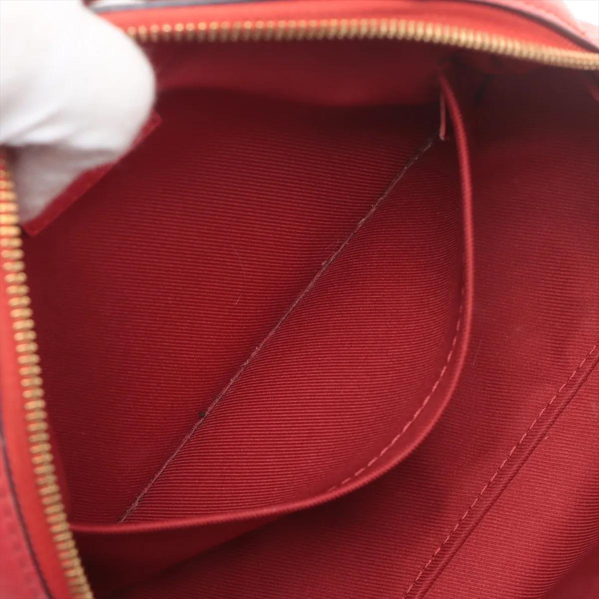 *Louis Vuitton Monogram Saintonge Marrone x Rosso 4