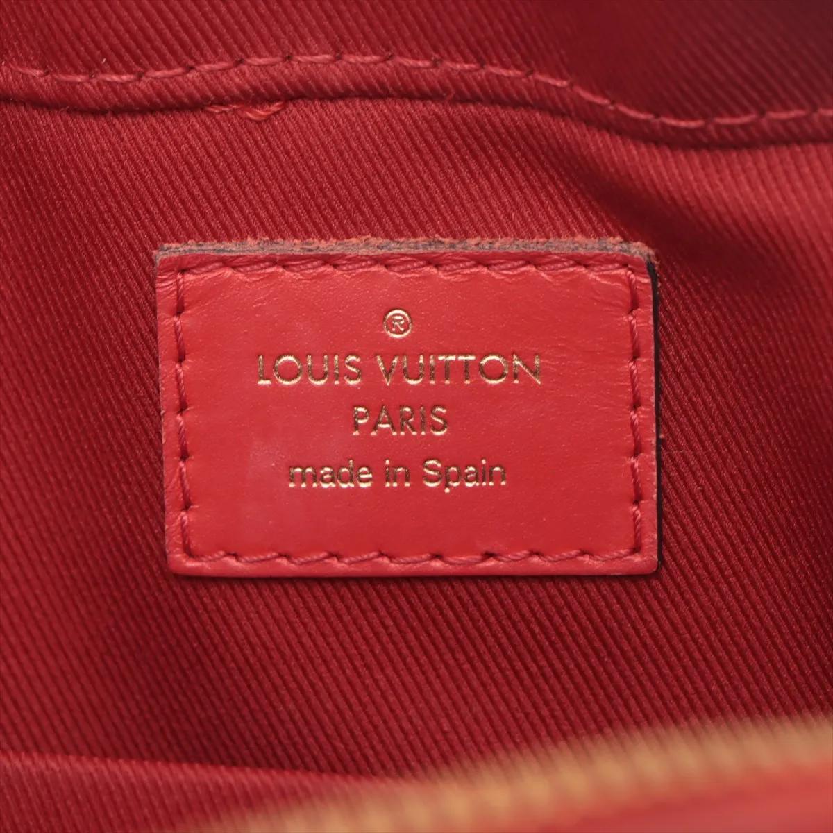 *Louis Vuitton Monogram Saintonge Marrone x Rosso 5