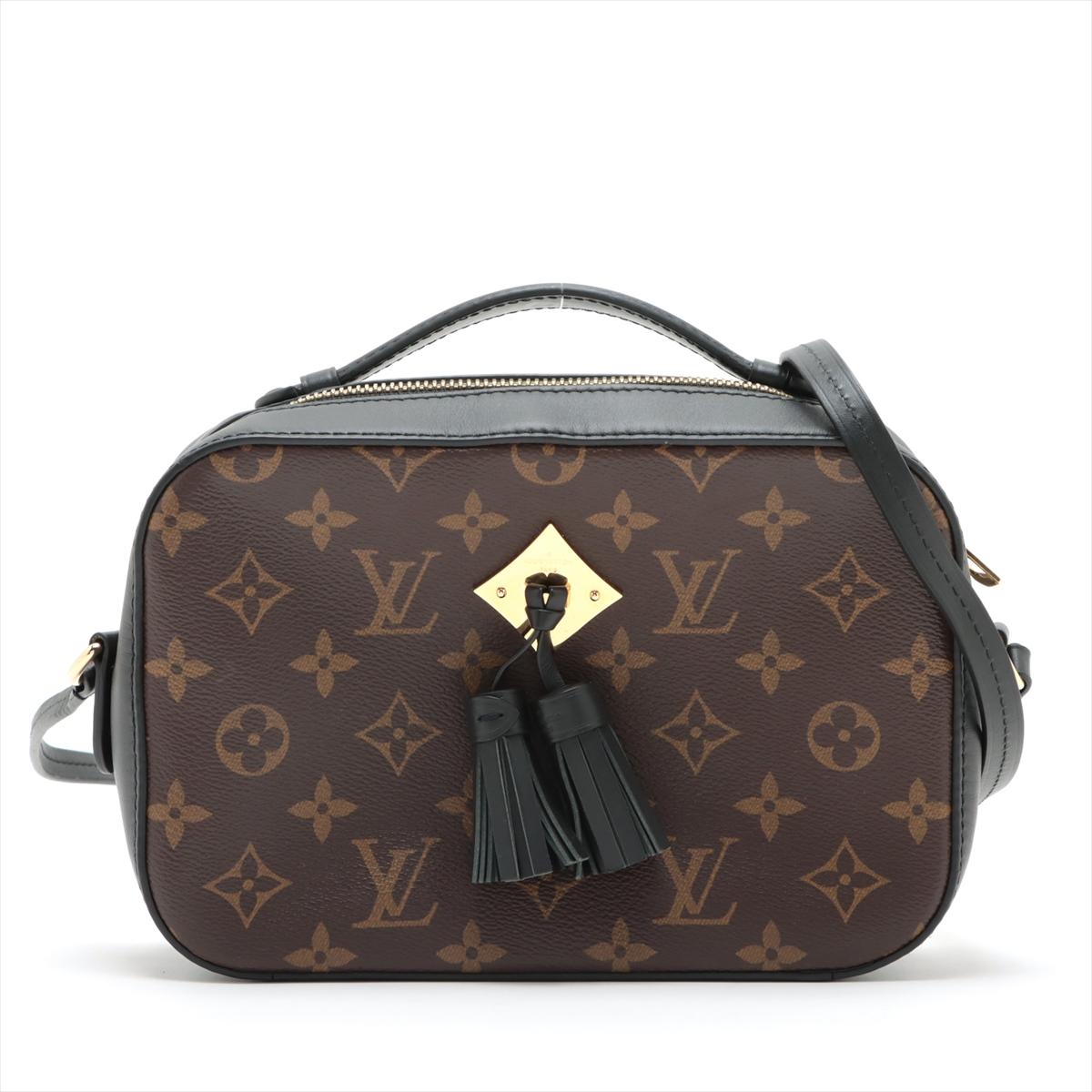 The Louis Vuitton Monogram Saintonge is a stylish and compact crossbody bag that showcases the brand's iconic Monogram canvas, reflecting a timeless and sophisticated aesthetic. The bag features the instantly recognizable LV monogram pattern,