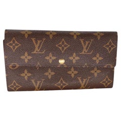 Used Louis Vuitton Monogram Sarah GM Long Wallet LV-1203P-0009