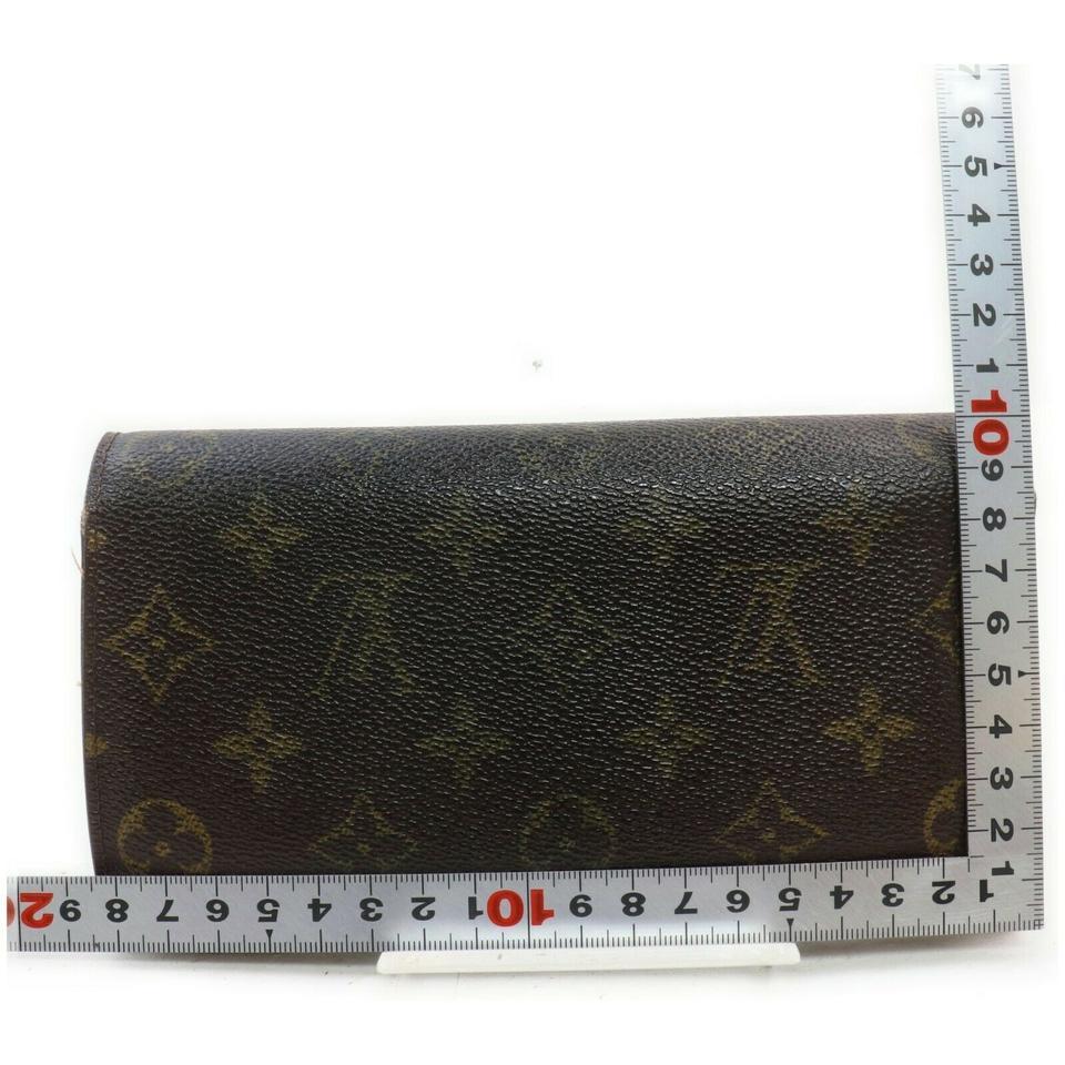 Louis Vuitton Monogram Sarah Long Wallet Portefeuille Tresor 861266 1