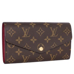 LOUIS VUITTON Monogram Sarah Wallet