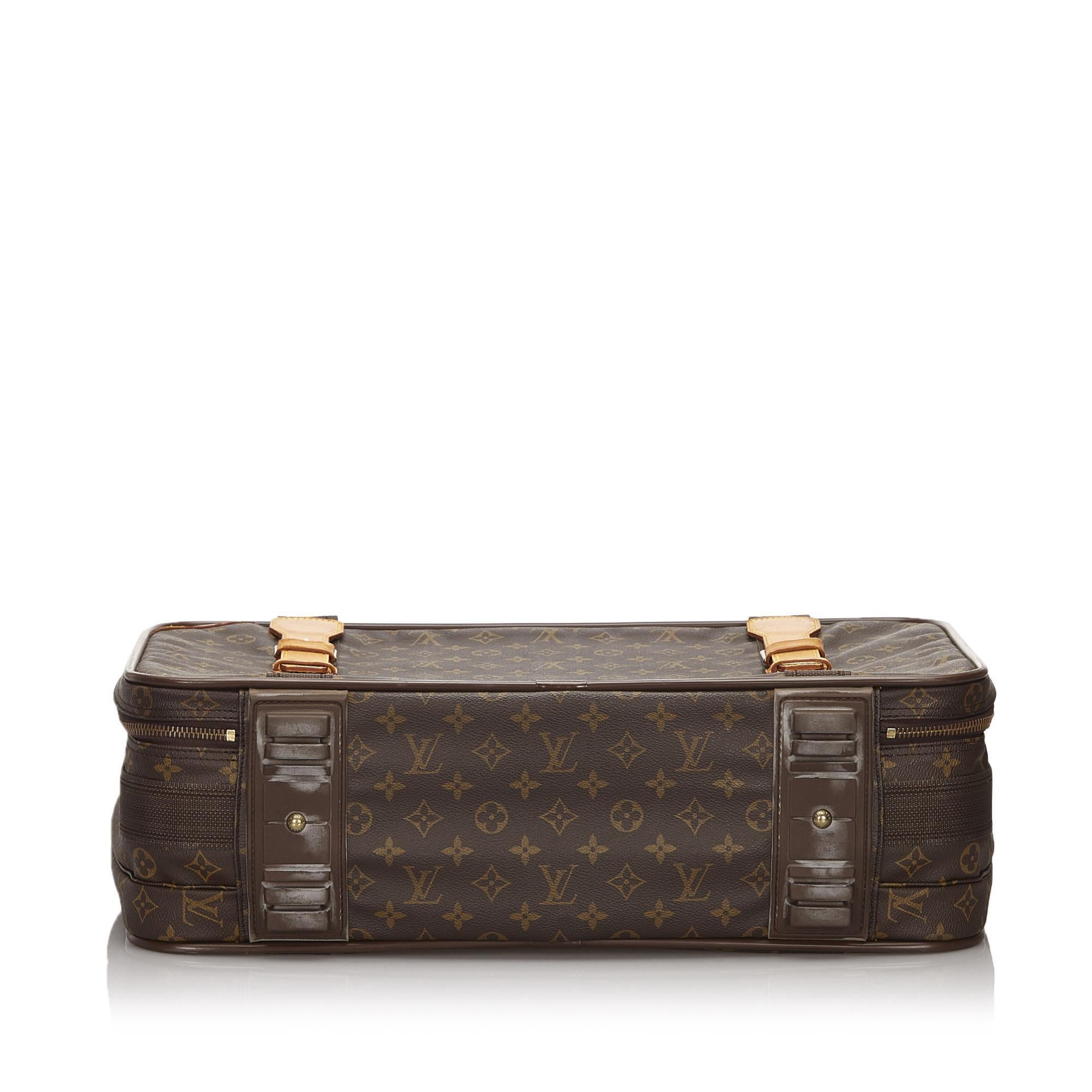 Louis Vuitton Monogram Satellite 53 Tragetasche mit Griff oben für Damen oder Herren