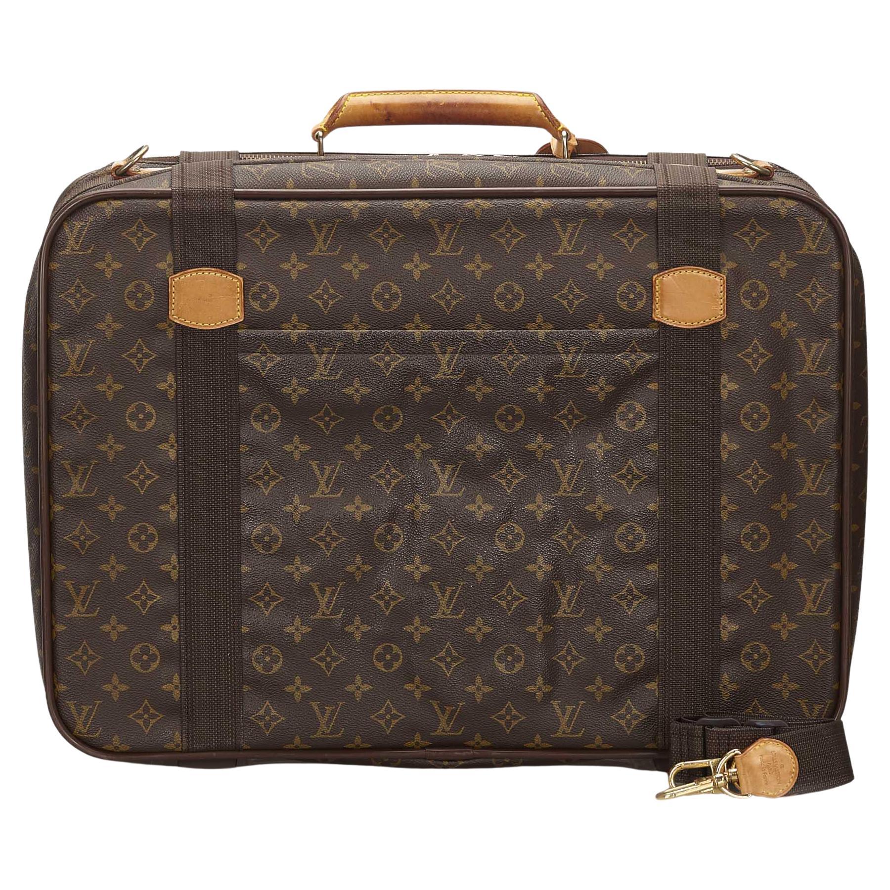 LOUIS VUITTON Monogram Satellite 53 Travel Suitcase Handbag - 30% Off