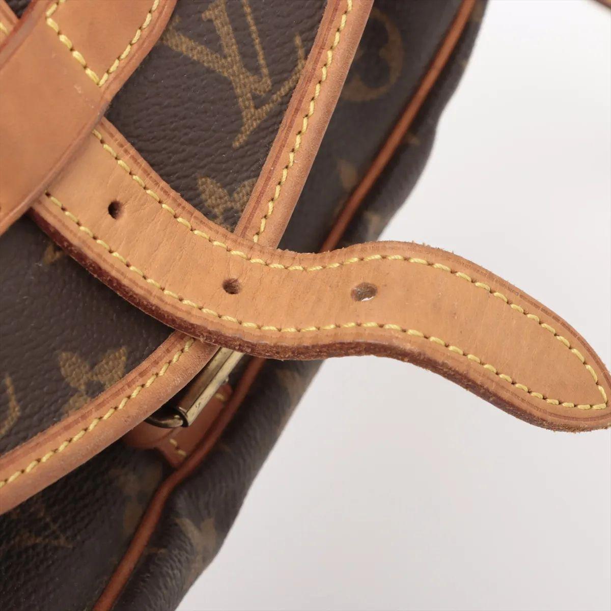 Louis Vuitton Monograma Saumur 30 en venta 11