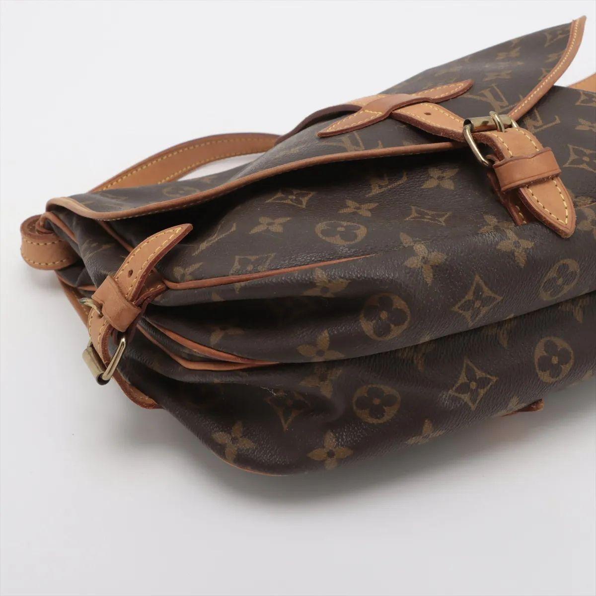 De las mujeres Louis Vuitton Monograma Saumur 30 en venta