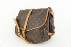Louis Vuitton Monogram Saumur 35 Crossbody Messenger Bag 910lv95