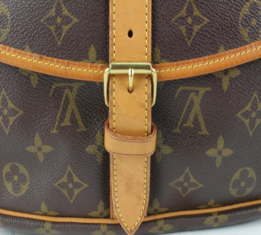 Louis Vuitton Monogram Saumur 35 Crossbody Messenger Bag 916lv100 3