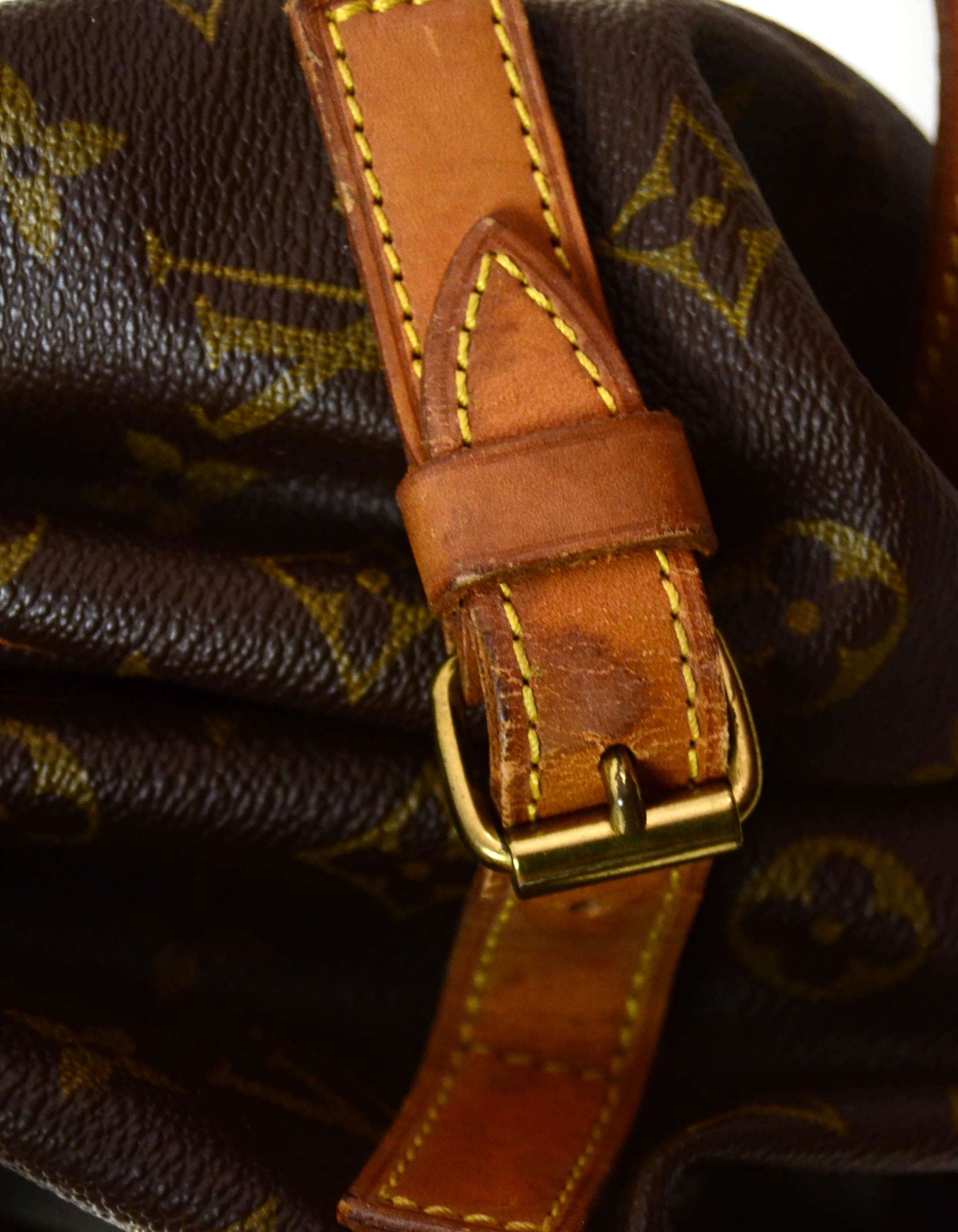 Louis Vuitton Monogram Saumur 35 Doppia Sella Borsa Messenger 5