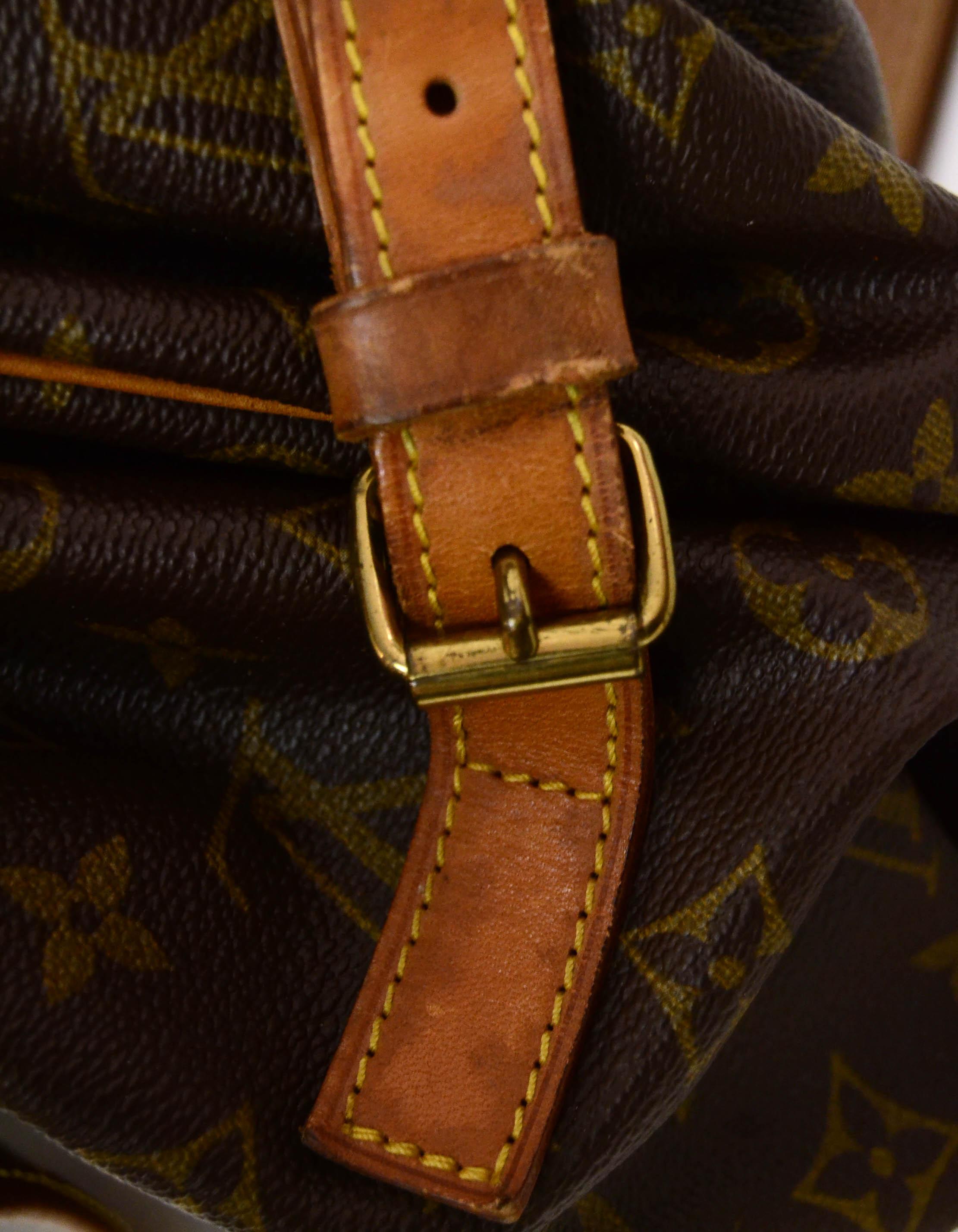 Louis Vuitton Monogram Saumur 35 Double Saddle Messenger Bag 3
