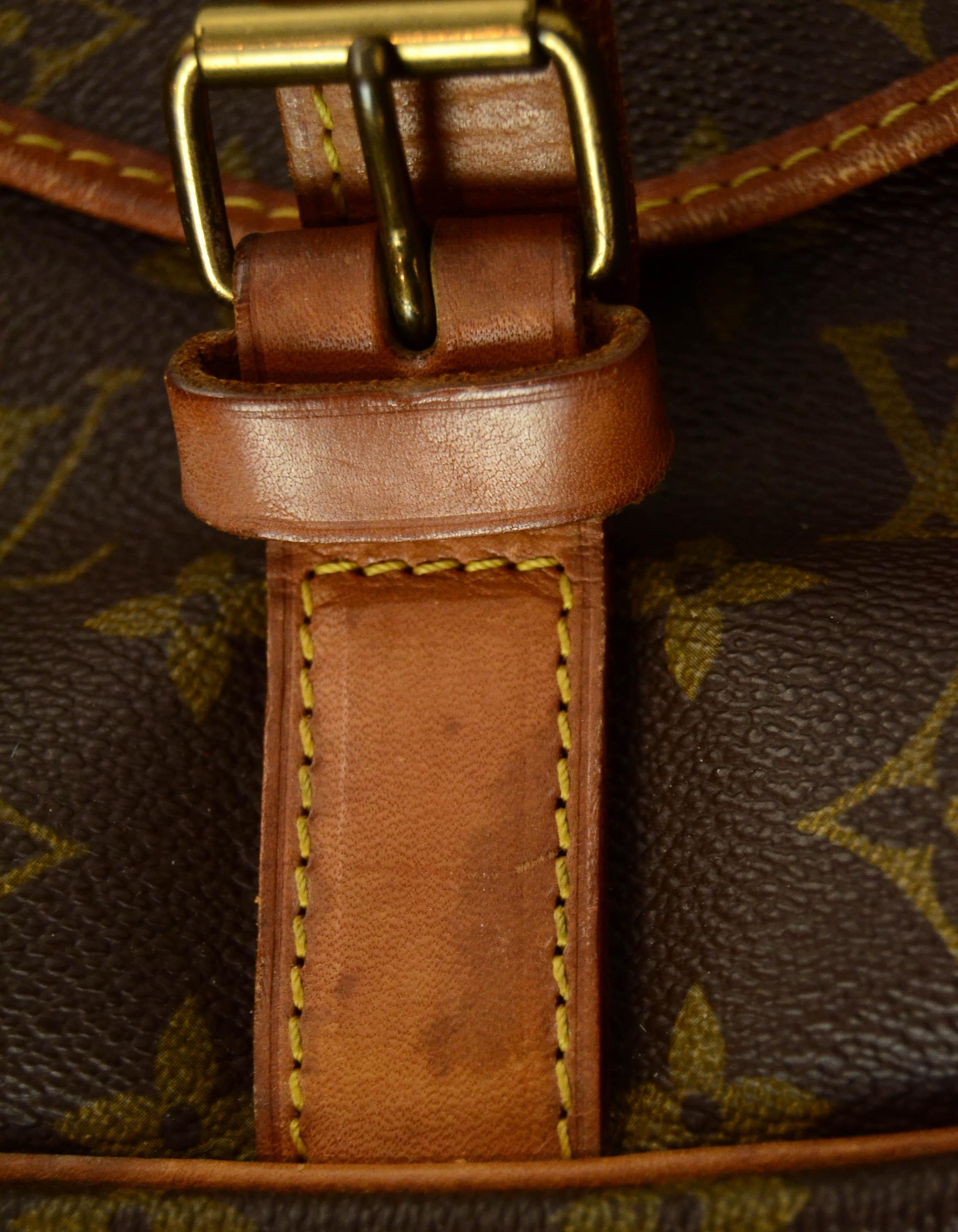 Louis Vuitton Monogram Saumur 35 Double Saddle Messenger Bag 4