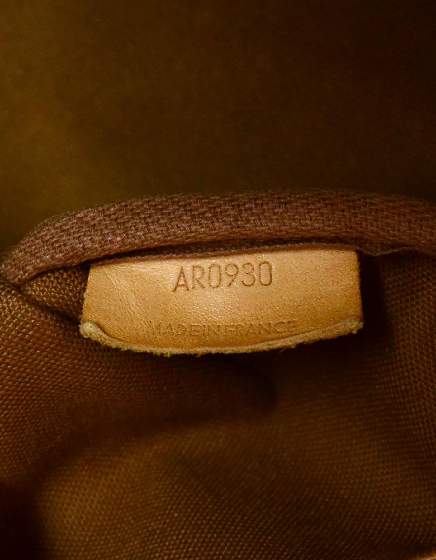 Louis Vuitton Monogram Saumur 35 Double Saddle Messenger Bag 4