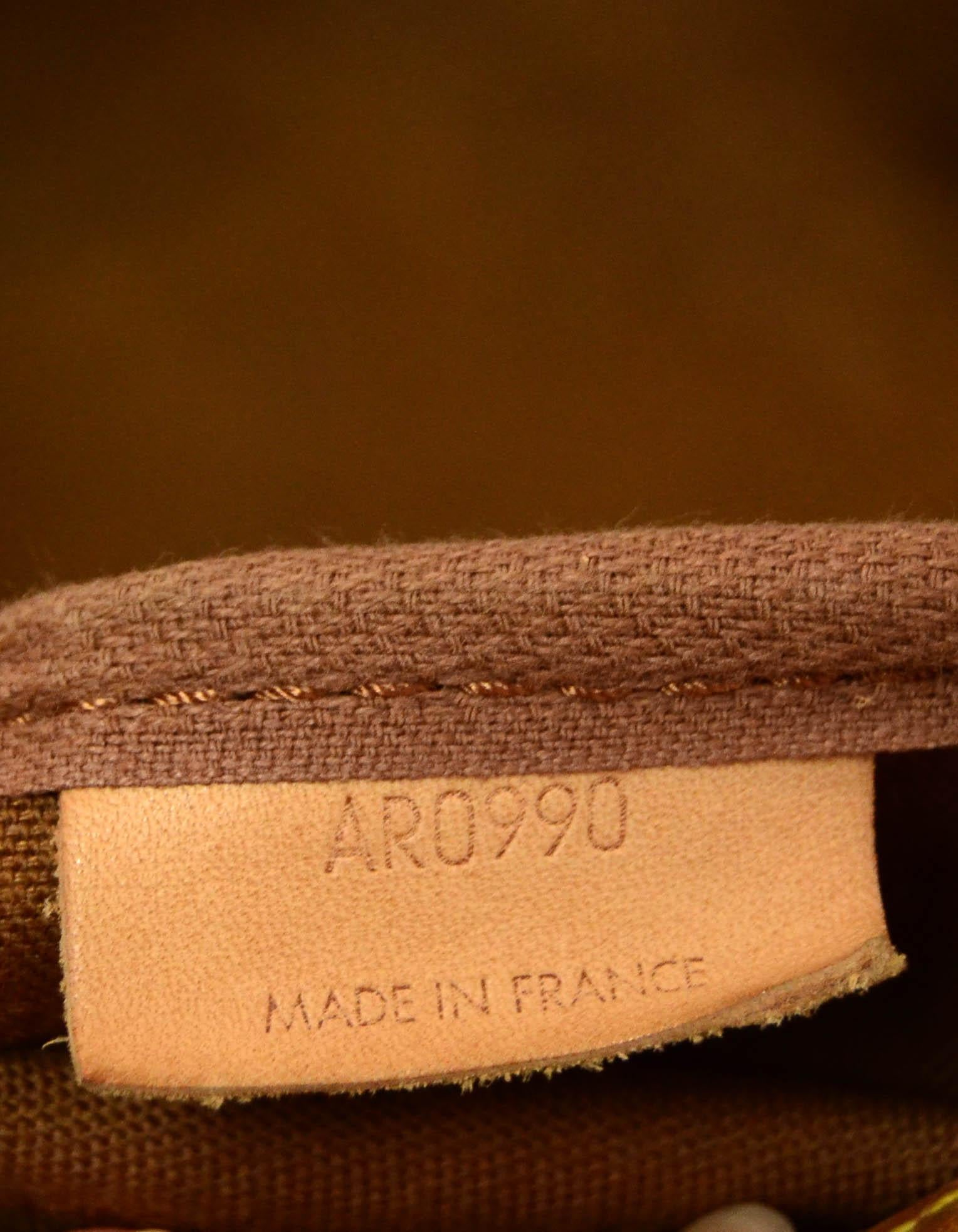 Louis Vuitton Monogram Saumur 35 Doppia Sella Borsa Messenger In condizioni buone a New York, NY