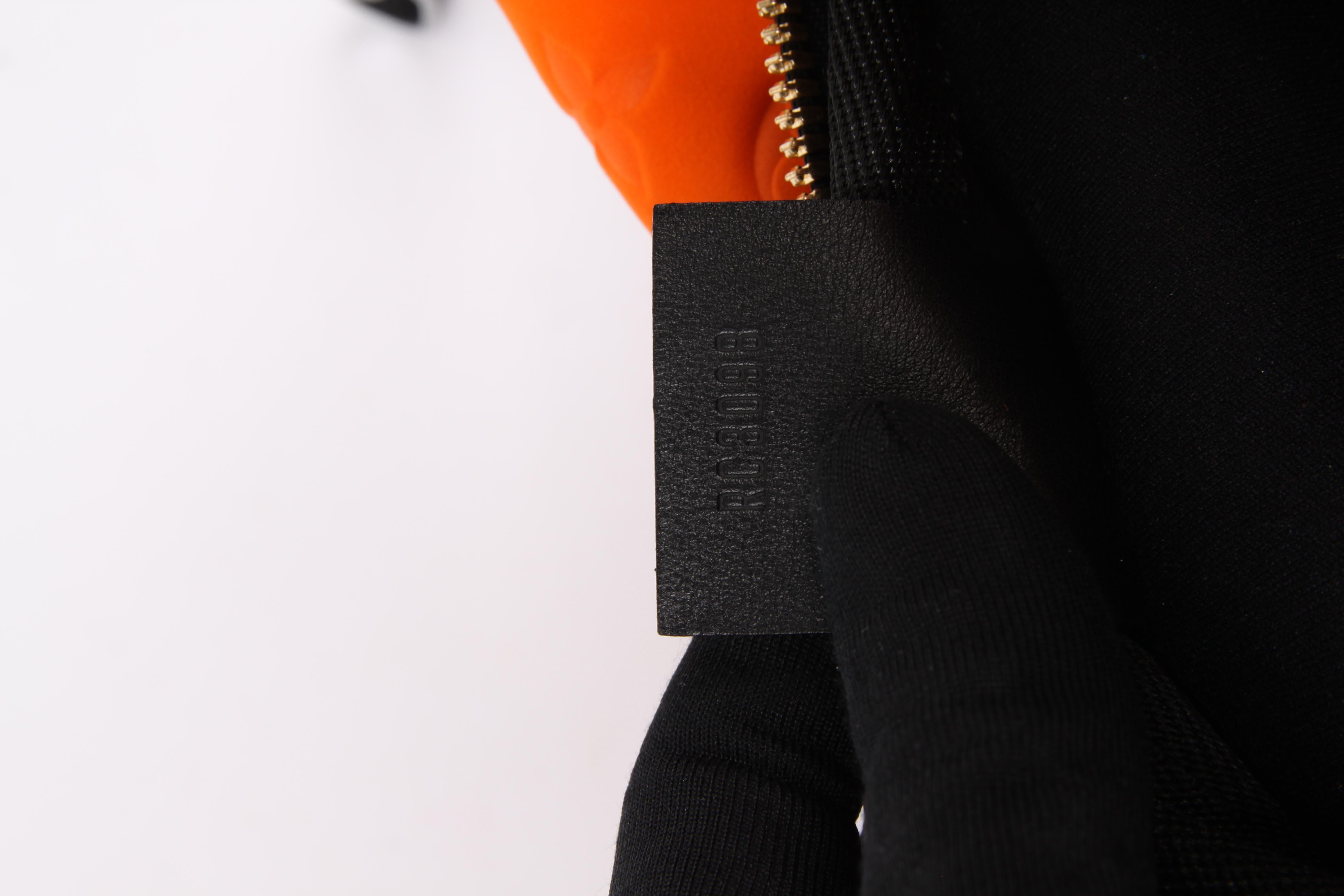 Louis Vuitton Monogram Scuba Clutch - orange 2