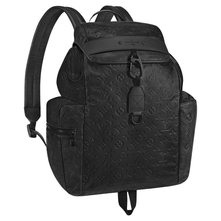 Louis Vuitton Monogram Shadow Calf Leather Discovery Backpack at 1stDibs