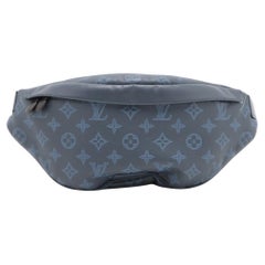 Louis Vuitton Monogram Shadow Discovery Bumbag PM Blue * PREORDER *