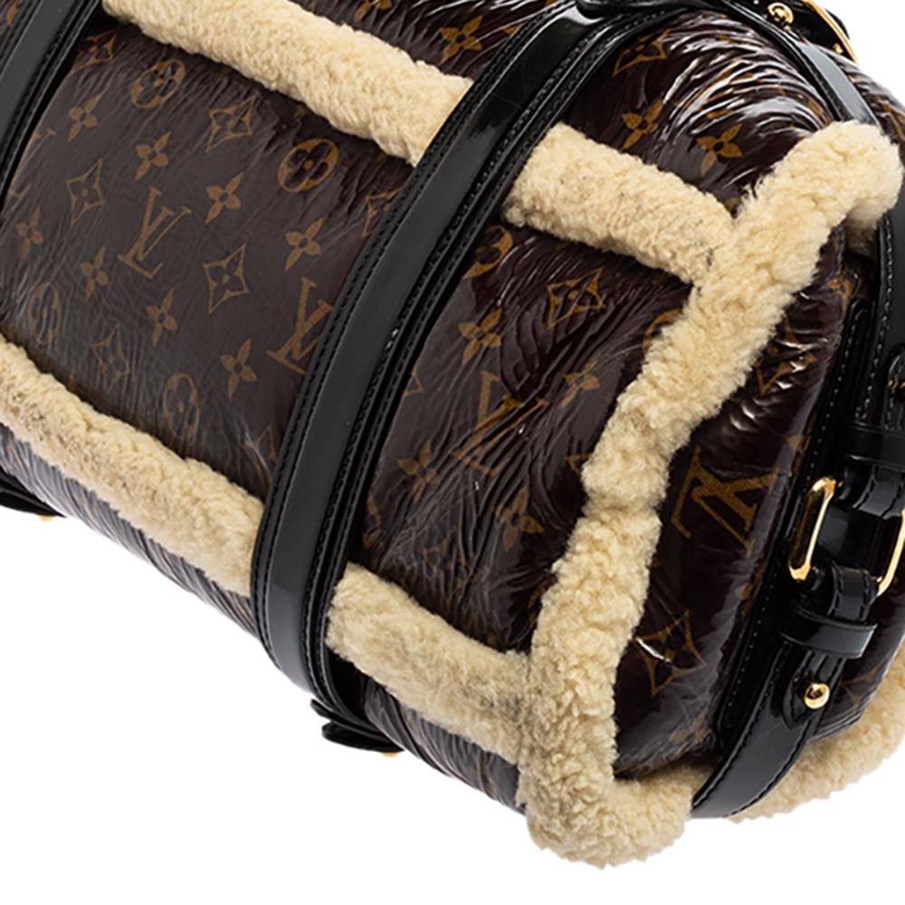 Louis Vuitton Monogram Shearling Limited Edition Thunder Bag 6