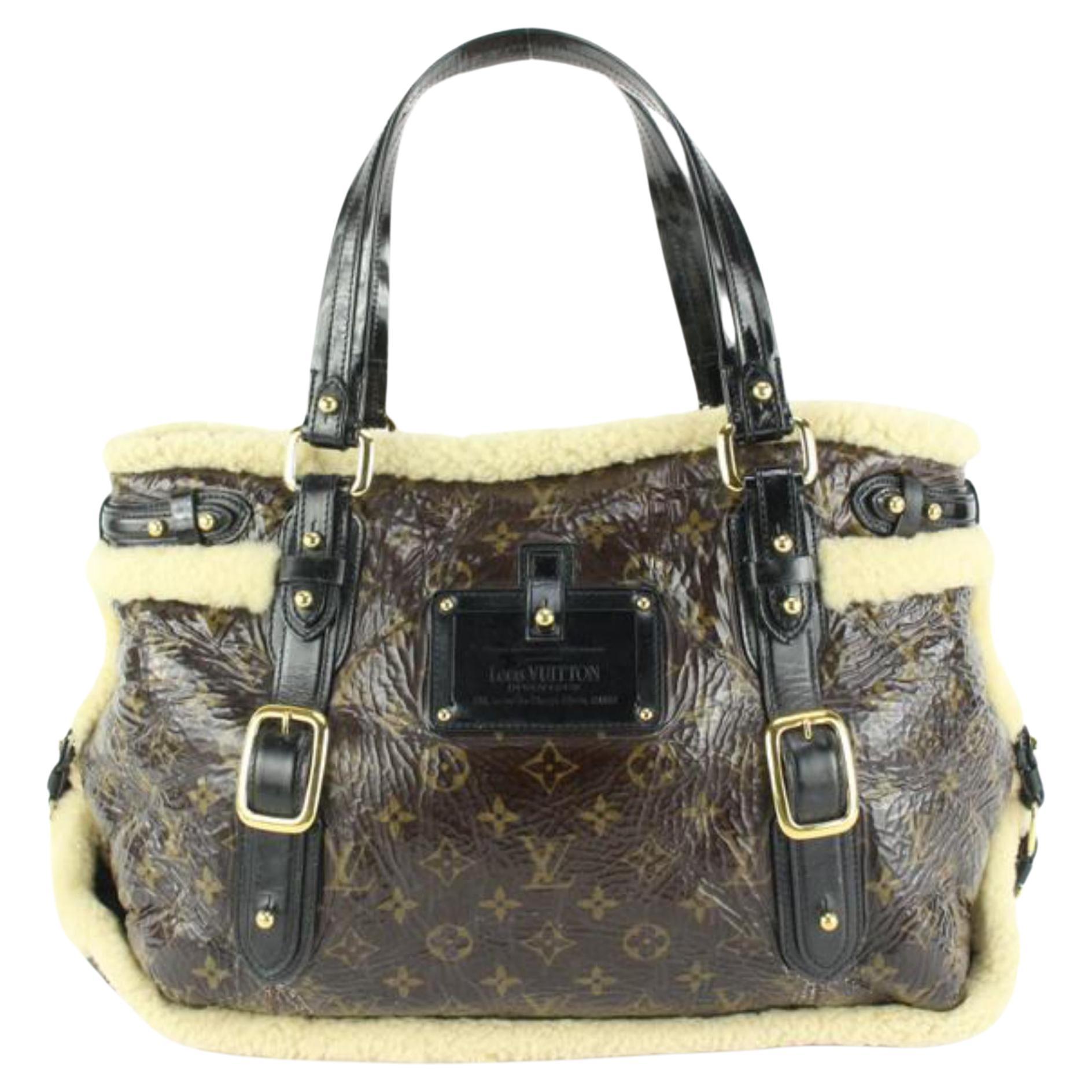 Louis Vuitton Grey Alma Bag at 1stDibs
