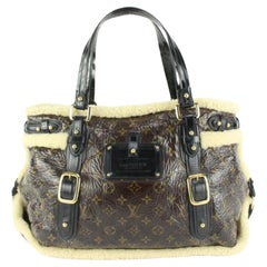 Louis Vuitton Monogram Shearling Thunder Bag 80lk513s