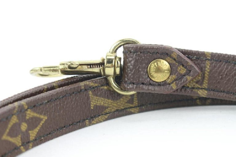 Louis Vuitton Speedy shoulder strap Beige Leather ref.154568