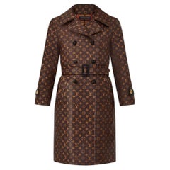 Louis Vuitton Monogram Silk Trench Coat