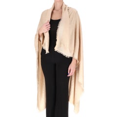 Louis Vuitton Monogram Silk & Wool Blend Shawl/Scarf