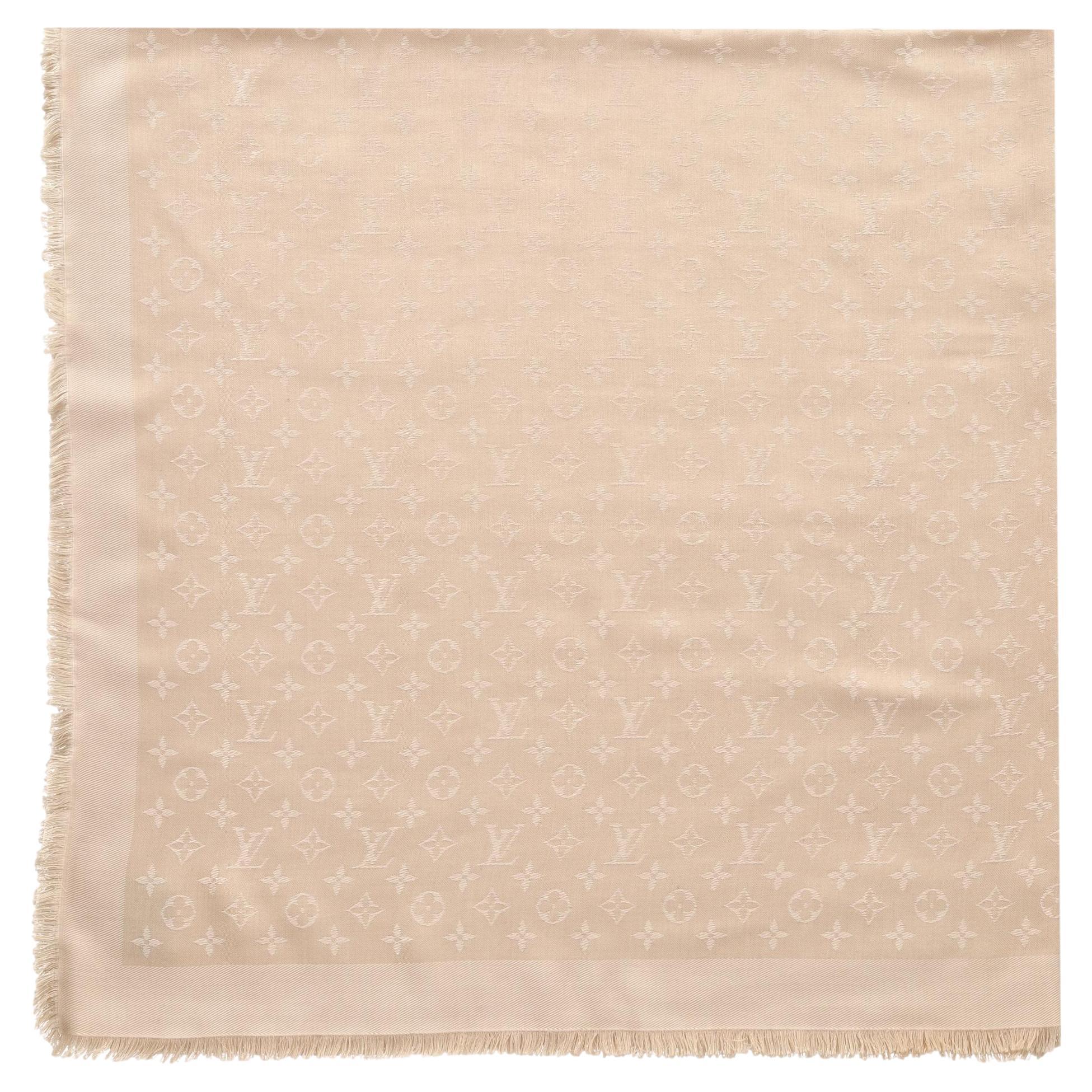 How do I authenticate a Louis Vuitton shawl?