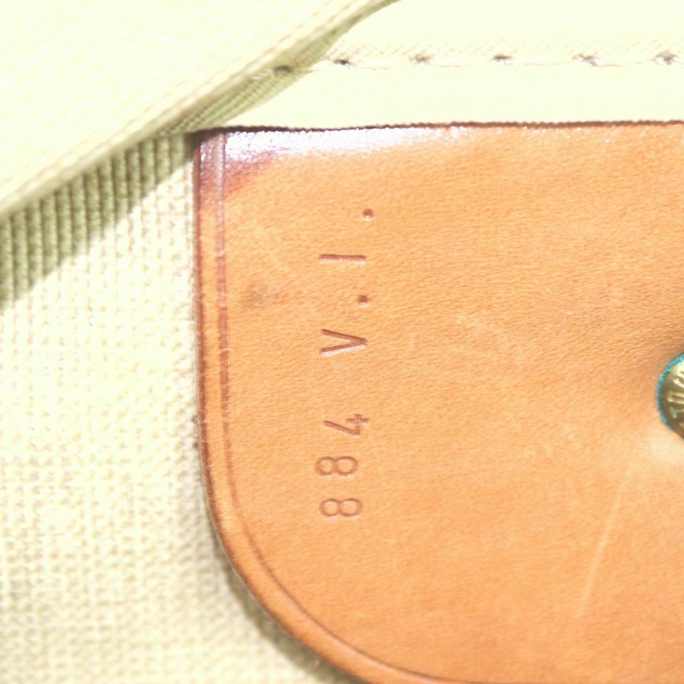 Gray Louis Vuitton Monogram Sirius 45 Suitcase Soft-Sided Trunk Luggage 861173