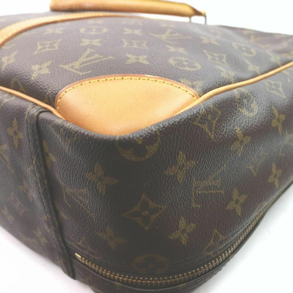 Women's Louis Vuitton Monogram Sirius 45 Suitcase Soft-Sided Trunk Luggage 861173