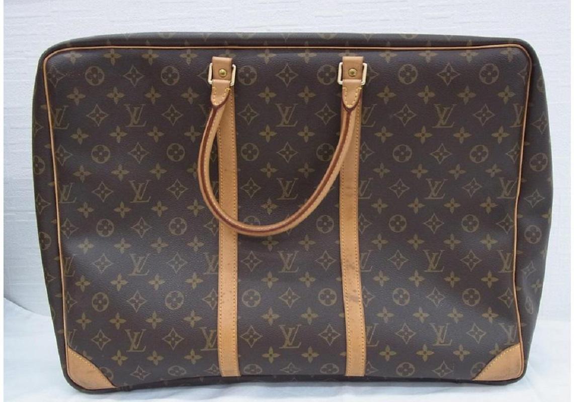 Louis Vuitton Monogram Sirius 50 Soft Sided Suitcase Trunk 860752  2