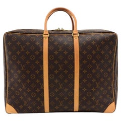 Louis Vuitton Monogram Sirius 50 Soft Sided Suitcase Trunk 860752 