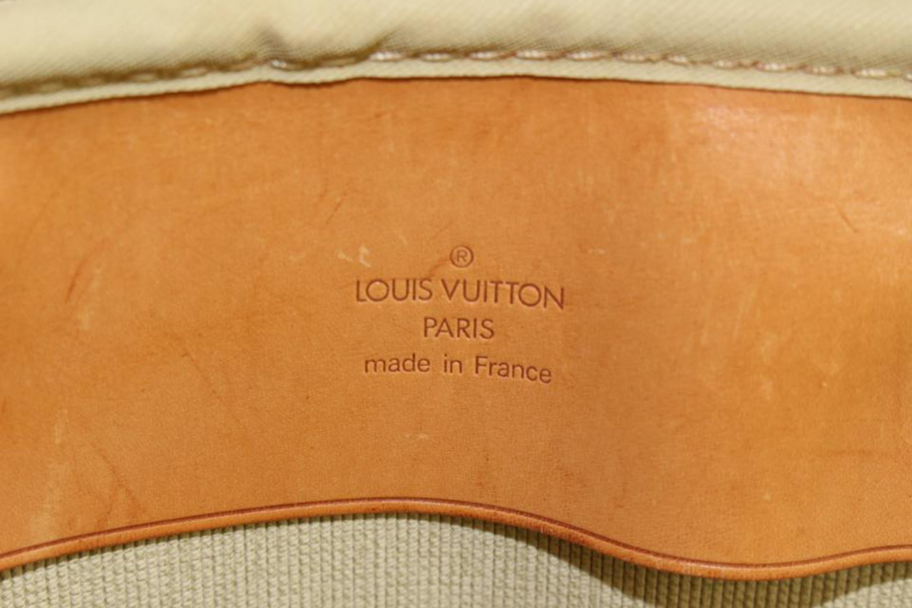 Louis Vuitton Monogram Sirius 50 Soft Trunk Suitcase 5090lv317s In Good Condition In Dix hills, NY