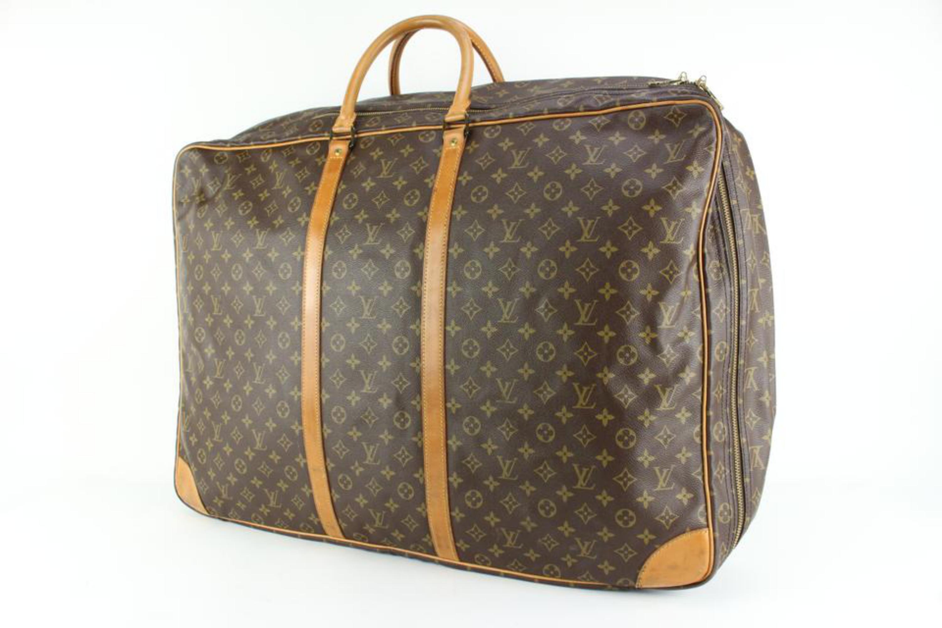 Louis Vuitton Monogram Sirius 70 Soft Suitcase Luggage 87lk513s For Sale 4