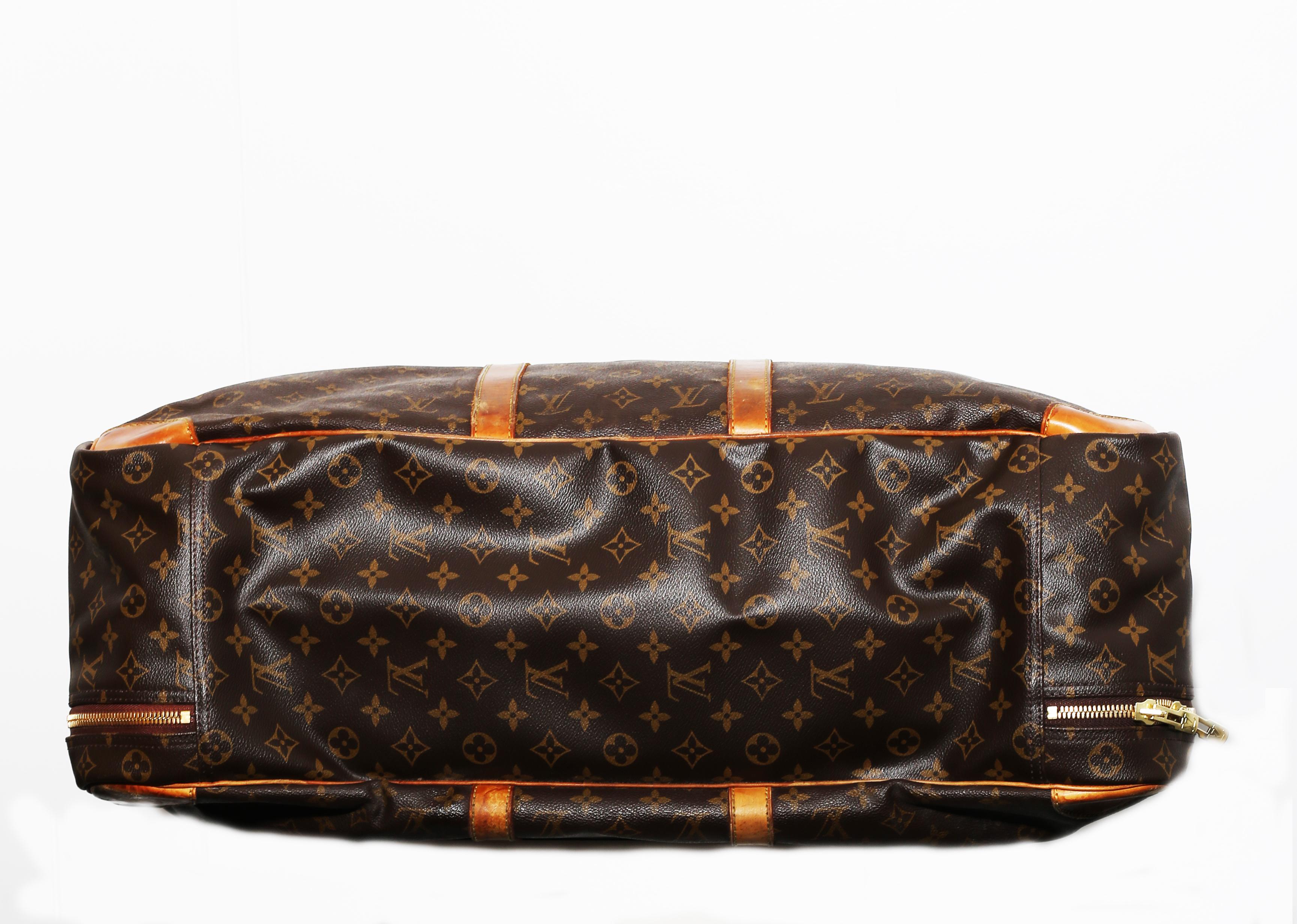 Women's or Men's Louis Vuitton Monogram Sirius Suitcase 65cm Luggage Weekender Travel Bag 90´s