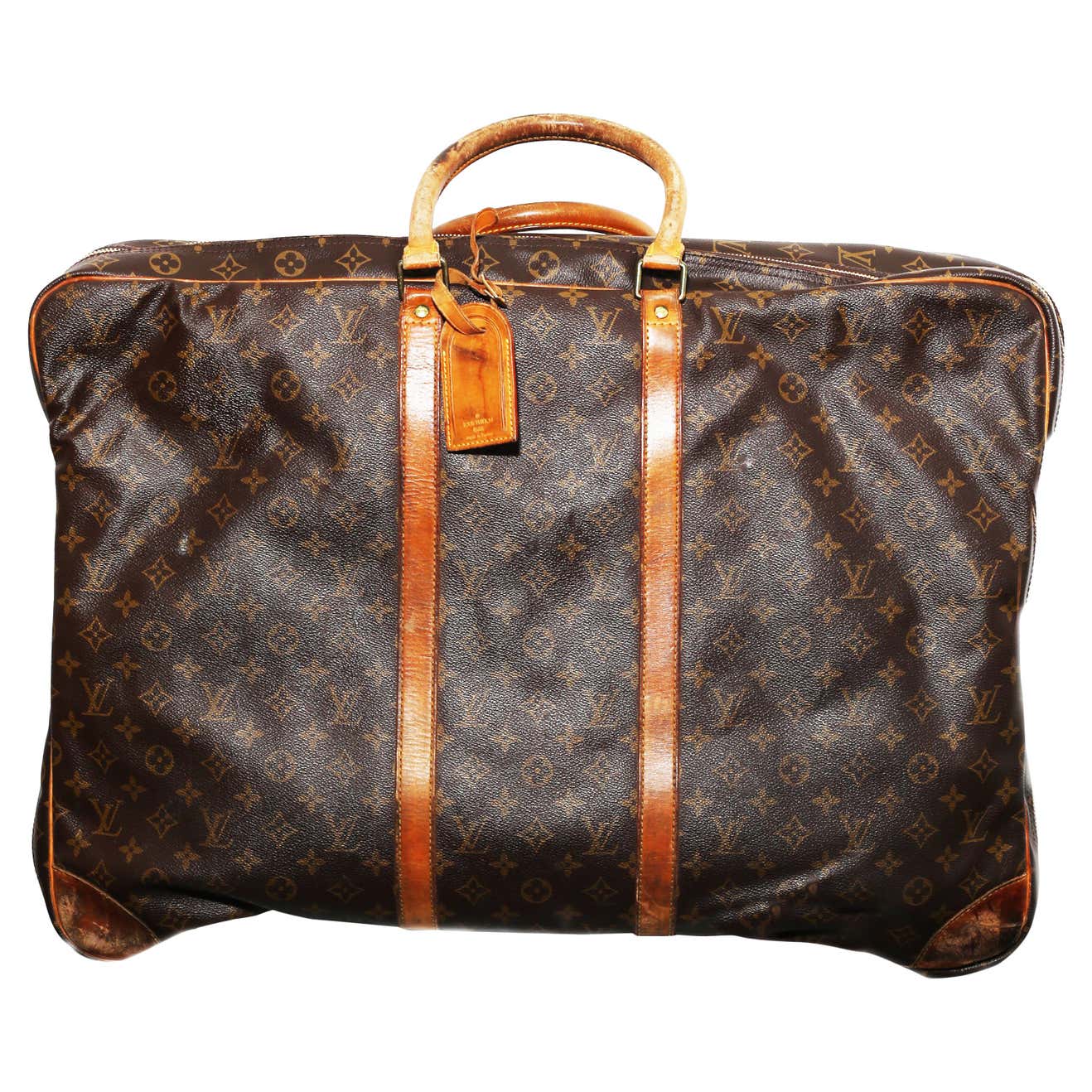 Louis Vuitton Monogram Sirius Suitcase 70cm Luggage Weekender Travel ...