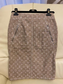 Louis Vuitton Monogram Skirt